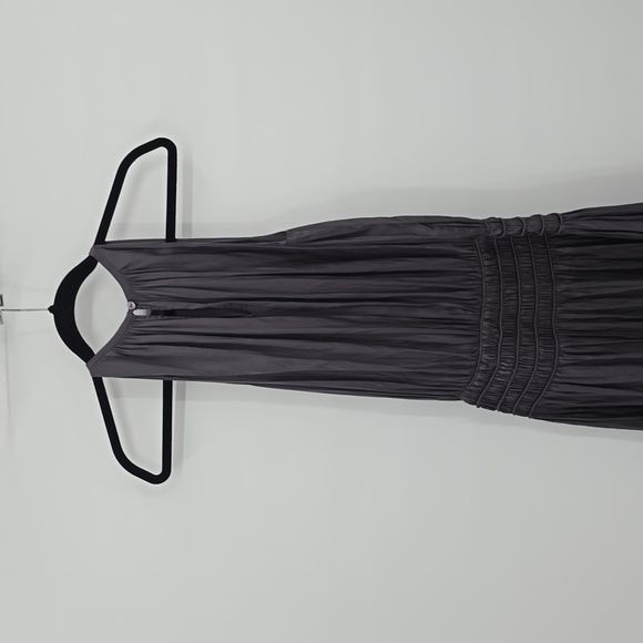 Ramy Brook Audrey Silky Grey Dress Size M - Picture 5 of 9